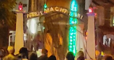 Fury as school's Halloween float features replica of Auschwitz gate