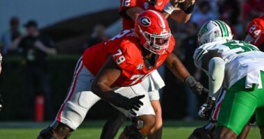Georgia Lineman Nyier Daniels Arrested for Cruelty to Children, Reckless Driving