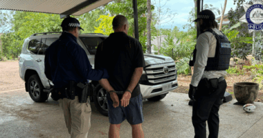 A government worker, his wife and ï»¿directors of a building company have been charged with fraud and corruption offences.The trio from the ï»¿Northern Territory are accused by the AFP of being involved in a conspiracy to influence the awarding of tenders to their company from the Department of Defence worth almost $71m.