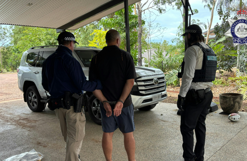 A government worker, his wife and ï»¿directors of a building company have been charged with fraud and corruption offences.The trio from the ï»¿Northern Territory are accused by the AFP of being involved in a conspiracy to influence the awarding of tenders to their company from the Department of Defence worth almost $71m.