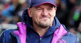 Gregor Townsend pictured before 56-0 rout of Tonga that rounded off the autumn series