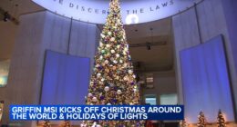 Griffin Museum of Science and Industry kicks off holiday season with annual Christmas Tree Lighting and Cultural Festival
