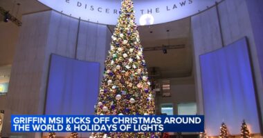 Griffin Museum of Science and Industry kicks off holiday season with annual Christmas Tree Lighting and Cultural Festival