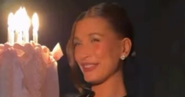 Hailey Bieber rings in her 29th birthday at exclusive Rhode bash