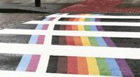 Hard-up Labour council blows £35,000 LGBT rainbow zebra crossings