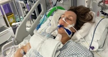Harrowing image of teacher after she was paralysed by boyfriend