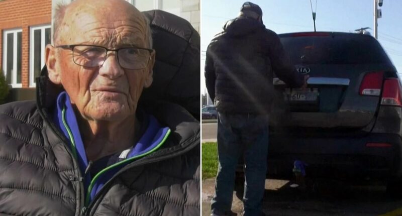 Heartbreaking tale of lonely man, 76, with no friends or family who lives in his car