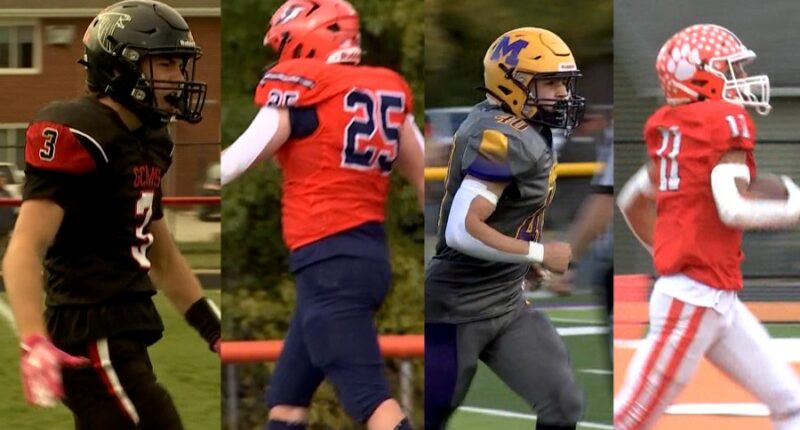 Highlights/scores: First round IHSA football playoffs (11/01/25)