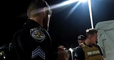 Horrific moment cops found body of Cowboys star after he shot himself