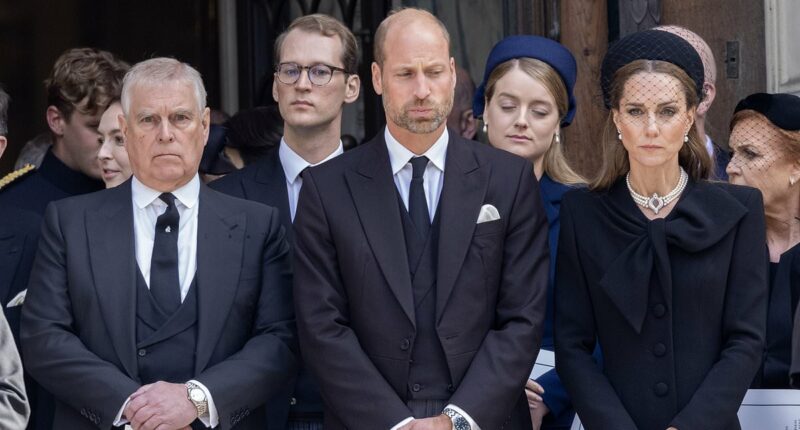 How Andrew's 'rude' comment about Kate sparked bitter feud between ex-prince and William - who 'couldn't wait for the day' when Charles finally threw him out