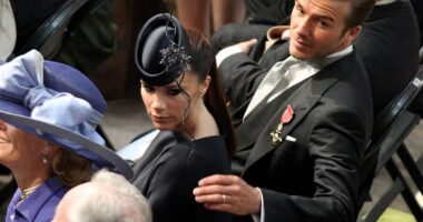 How Victoria Beckham 'mastered the art of royal dressing' - as JANE TIPPETT revisits her fashion faux pas at Kate and William's wedding
