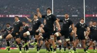 New Zealand underwent the iconic ritual at Twickenham on Saturday and England attempted to face off against them