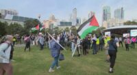 Hundreds protest major weapons expo in Sydney