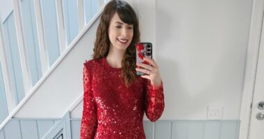 I tried Kate Middleton's viral sequin dress - and it's a Christmas party dream, says REBEKAH ABSALOM