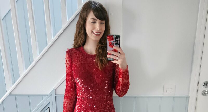 I tried Kate Middleton's viral sequin dress - and it's a Christmas party dream, says REBEKAH ABSALOM
