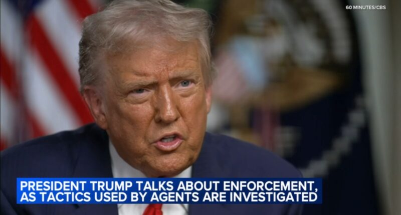 ICE Chicago news: Donald Trump on 60 minutes says immigration raids 'haven't gone far enough;' communities brace for what's next