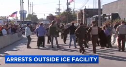 ICE Chicago news: Group of 14 'suburban moms' among 16 arrested at Broadview protests Friday against immigration enforcement