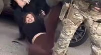 ICE agents crash into American paralegal's car... then drag her out