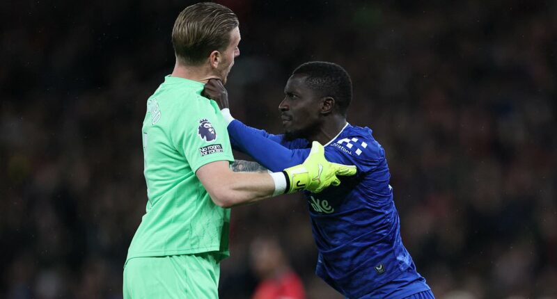Idrissa Gueye issues grovelling apology after Everton star slapped his own teammate in 'moment of madness' during 1-0 win over Man United - but Toffees boss David Moyes insists 'I LIKE my players fighting!'