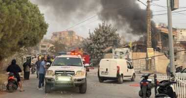 Israel says it is striking Hezbollah targets in Lebanon