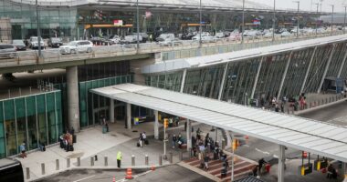 JFK grounds all planes as high winds and shutdown cause delays