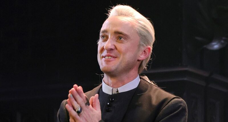 JK Rowling's loyal wizard Tom Felton makes emotional Broadway debut