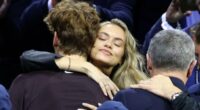 Jannik Sinner celebrates with model girlfriend as dominant Italian beats Carlos Alcaraz in ATP Finals - before addressing engagement rumours