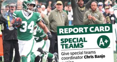 Jets takeaways, report card from NFL Week 10 win over Browns
