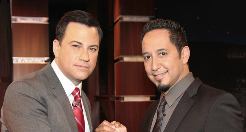 Jimmy Kimmel breaks down in tears honoring late bandleader, friend