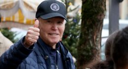 Joe Biden is joined by his kids for Thanksgiving in Nantucket