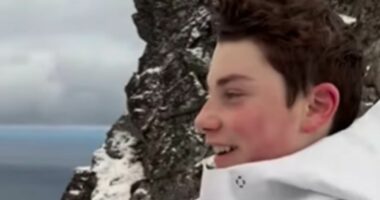 John Travolta's son Benjamin, 14, has grown into his spitting image