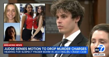 Judge rejects motion to dismiss by BMW driver in fatal crash