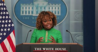 Karine Jean-Pierre's party registration revealed ... as her book touted her 'independence'