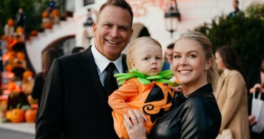 Karoline Leavitt, 28, accused of 'airbrushing' husband, 60, in photos