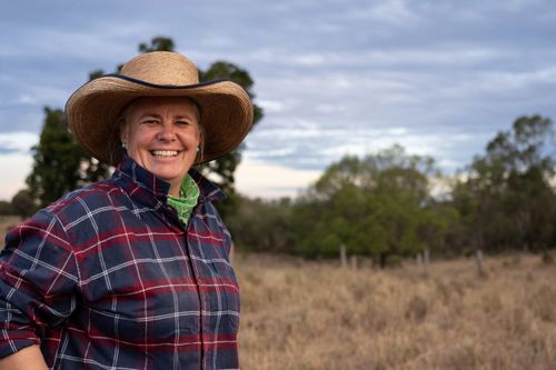 Kate's a single mum and a cattle farmer. One day, she lost her eyesight