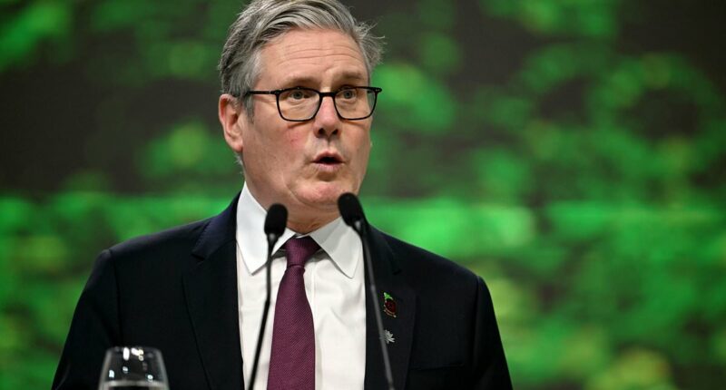 Keir Starmer tells COP summit that Labour is 'all in' on Net Zero