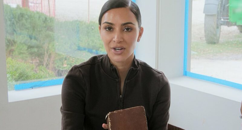 Kim Kardashian reveals SHE was secret bidder on O.J. Simpson Bible