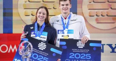 Kós And Douglass Dominate 2025 World Aquatics Swimming World Cup