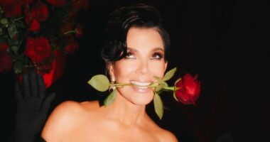 Kris Jenner brandishes a pistol at her wild 70th birthday bash