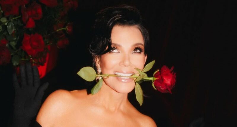 Kris Jenner brandishes a pistol at her wild 70th birthday bash