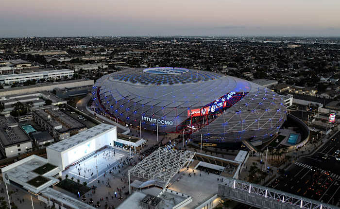 LA Olympics will keep 'Intuit' on Clippers arena as part of groundbreaking venue-naming deal