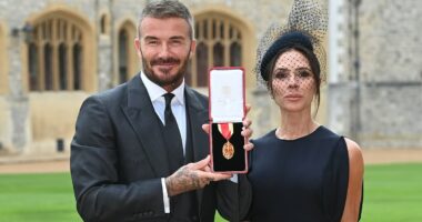 Lady Beckham changes her name after Sir David's knighthood