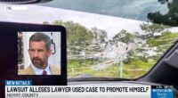Lawyer using road rage shooting to promote himself: Suit