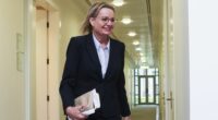 Opposition leader Sussan Ley departs after a Liberal party room meeting, at Parliament House in Canberra on Wednesday 12 November 2025.