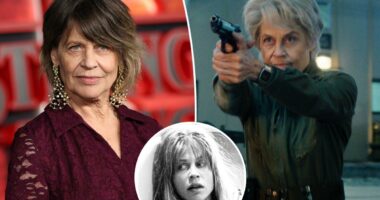 Linda Hamilton, 69, on aging in Hollywood and why she's 'earned' her face