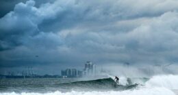 Lingering thunderstorms bring flooding risk after atmospheric river drenches much of California