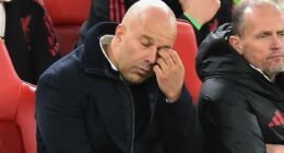 Liverpool 0-3 Nottingham Forest: Premier League champions humbled in historic defeat - as pressure mounts on Arne Slot to arrest alarming slide