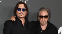 Long-time pals Johnny Depp & Al Pacino reunite for new movie premiere