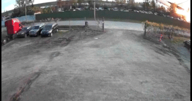 Louisville UPS plane crash caught on CCTV footage