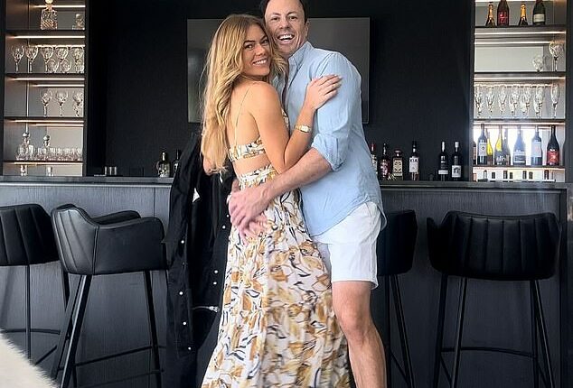 Married At First Sight stars Jacqui Burfoot and Clint Rice have marked their one-year anniversary. The couple took to Instagram on Wednesday to share a series of loved-up photos documenting their whirlwind romance. Both pictured